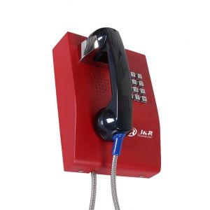 Full Keypad Cold Rolled Steel 4G Vandal Resistant Telephone
