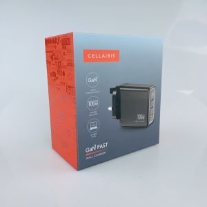 Low MOQ Magnetic Closure Charger Adapter Packaging Boxes Electronics Components