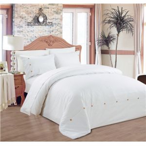 Buy cheap Sateen Stripe Duvet Cover Set Polyester Cotton Bedding Set 4pcs from wholesalers