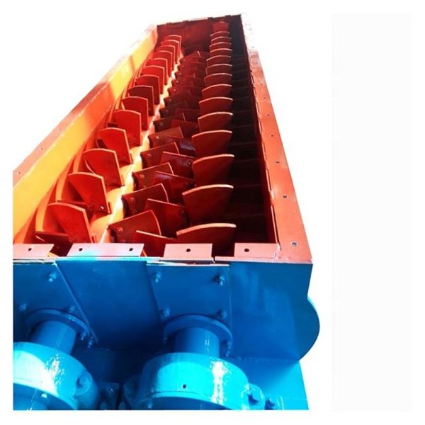 Customized Coal Charcoal Powder Twin Shaft Mixing Machine