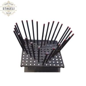 Aluminum Rocket / Missile Firework Iron Racks Customizable