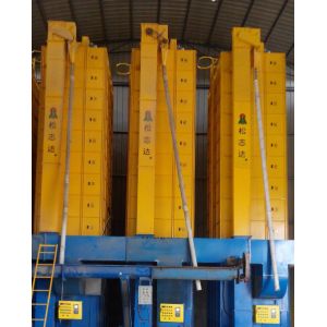 9.95kw 15 Tons Paddy Maize Drying Machine With Spiral Feeder