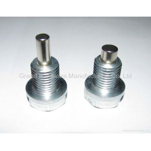 Quality M27 NPT 1/2 INCH Megnetic oil drain plugs,male NPT BSP Metric thread,nickel plated for sale