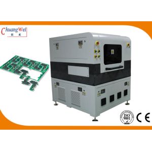 High Speed Laser PCB Depanelizer Machine for Neat / Mooth Edge Cutting