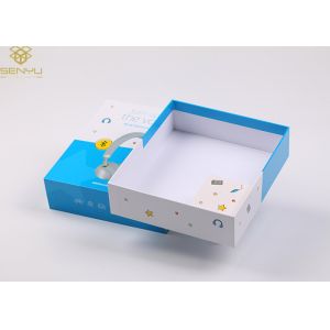 Blue Headphone Handmade Mobile Accessories Packaging Box