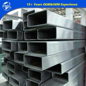 Quality Customized Length SUS304 ASTM A554 Stainless Steel Square Pipes for Building Railing for sale