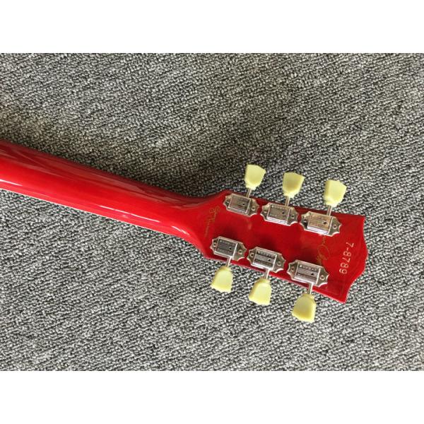 Wholesale lp Custom Shop red color Electric Guitar rosewood Fretboard China Guitar Factory Free Shipping