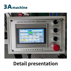 CQT*650JYG Crash Lock Bottom Box Straightline Box Folding Gluing Machine for