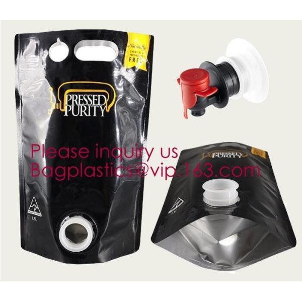 Wine Juice Bag in box packaging 3l 5l 10l plastic wine bags,Fruit Juice Beverage