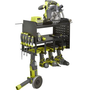 Quality Power Tool Organizer Four Layers Fabric Type Garage Tool Organizers Pegboard Cordless for sale