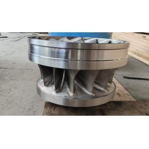 High or Low Speed Rotation Hydro Turbine Runner with Hardened Metals Material at