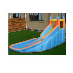 0.55mm PVC Toddlers / Kids Bouncy Castle With Slide 13' x 9.8' x 8.2'