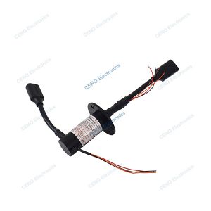 China Miniature Capsule Slip Ring With Compact Struction & Three Direction Outlet on sale