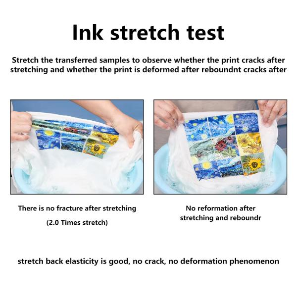 White Textile Pigment DTF Transfer Ink 1000ml for Epson I3200