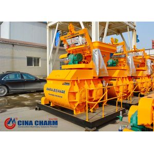 Quality Water Pump Two Shaft HZS25 25m³ Automatic Cement Mixer for sale