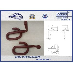 Quality DP clip GL1419 60Si2Mn Baking Finish Red Paint 0.5kg per Unit for sale