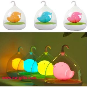 Hand Held Dimmable Night Light Kids Gift Romantic Birdcage Touch Sensor Control