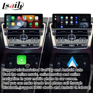 Lsailt Lexus CarPlay Interface for NX NX200T, NX300h 2016-2022 with Linux System