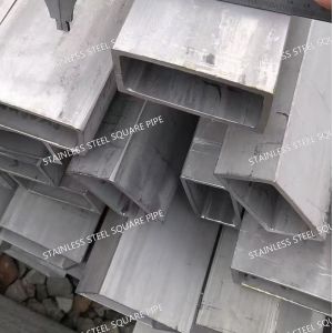 316L Stainless Steel Square Pipe 30x30mm 3mm Marine Grade