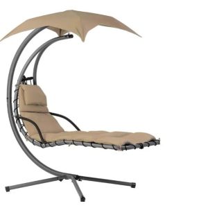 Customized Color Helicopter Swing Chair for Outdoor Furniture Metal Stand