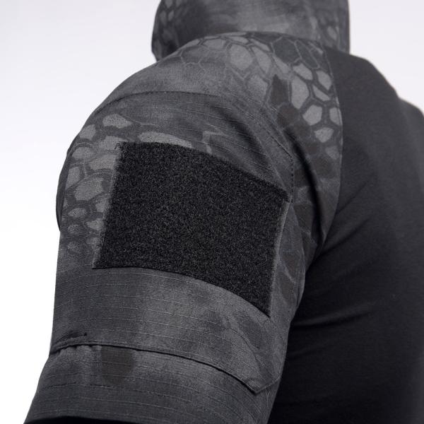 Woodland Camouflage Military Tactical Wear USA Military T-Shirt