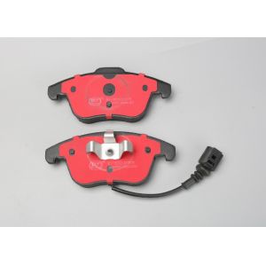 Red Rubber Audi Cars D1375 GDB1762 Ceramic Brake Pads