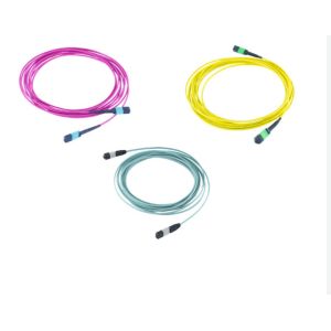 Quality Mpo Mtp Om3 Om4 Fiber Optic Cable Multi Mode for sale