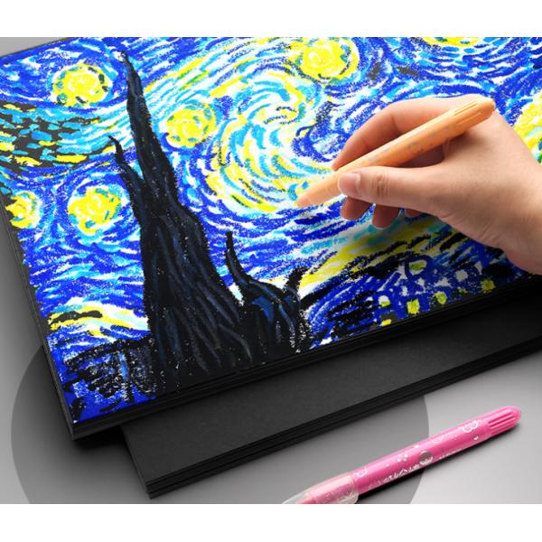 Smoothness 750mm 300g 400g Black Cardstock For Luxury Wine Box