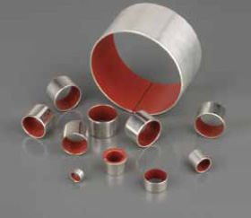 DU Oilless Self Lubricating Bearings Bushing PTFE Piston Rings , Car Shock Absorber