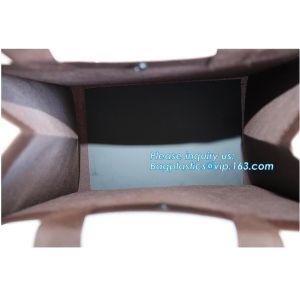 Laminated black pp non woven bag,matt lamination non woven tote bag, Wholesale