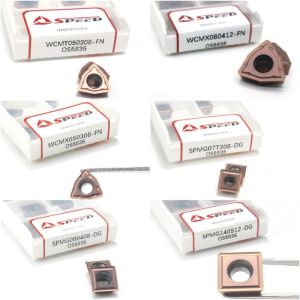 Quality Tungsten Carbide U Drill Inserts SPMT SPMG WCMX WCMG for Steel Cutting for sale