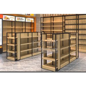 5 Layers Convenience Store Shelves , Retail Metal Shelves 50-70KG Load Capacity