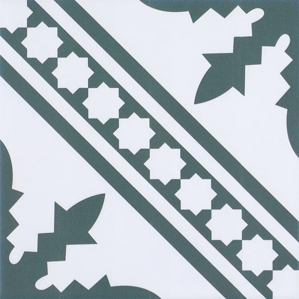 Green Beige 20x20cm Ceramic Rustic Tile Indoor Floor Wall