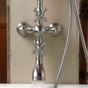 stainless steel bathtub faucet phone faucet for Bthroom design