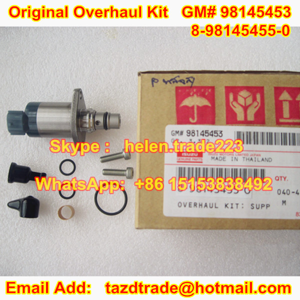 DENSO Overhaul Kit GM# 98145453 , 8-98145455-0 / 8981454550 , 294200-2760 , 8981454530 SCV