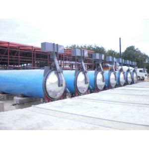 Saturated Steam Wood Chemical Autoclave / Wood Block Machine , High Temperature