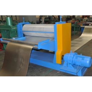 Embosser Equipped Roof Panel Roll Forming Machine