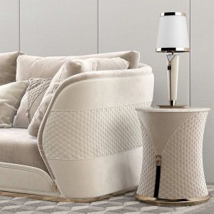 Matte Round Coffee Table For Living Room