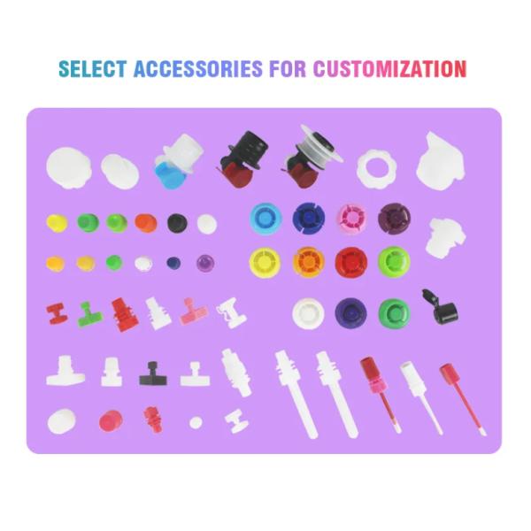 Refillable Recycled Liquid Plastic Stand Up Spout Pouch Bags Reusable Baby Food Pouch