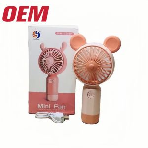Portable Mini Cooling Fan OEM Summer Portable Fan Made Handheld Cute Lithium