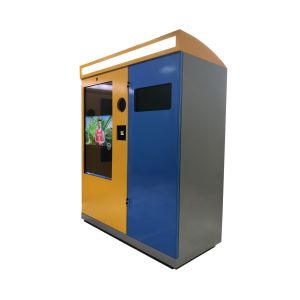 Outdoor Intelligent Recycle Machine For Recycling Bottles And Waste Paper