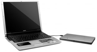 Black Low Standby Current Plastic Iphone Battery Extender With DC Port / 5 Blue