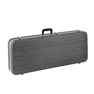 Quality Gray Electric Guitar Case Hard Shell ABS Foam Lightweight for sale