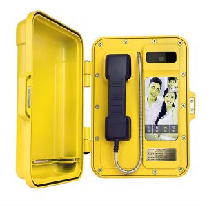 Two Way Video Industrial Weatherproof Telephone anti collision IK07