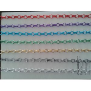 China Assorted Anodized Aluminum Chain Fly Screen on sale