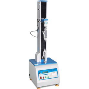 Single Column Leather Tensile Testing Machines 2KN With Microcomputer Display