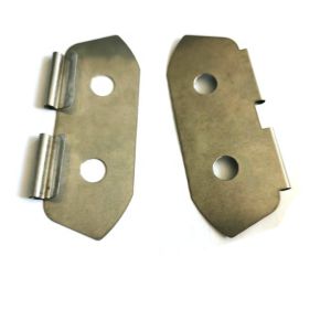 Quality OEM Custom White Zinc Plating Carbon Steel Stamping Parts For Industry Use for sale