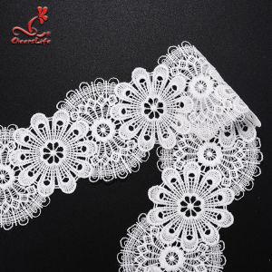 Wholesale Lace Trim Stretch Lace Trim Flat Lace Trim Flower Embroidery