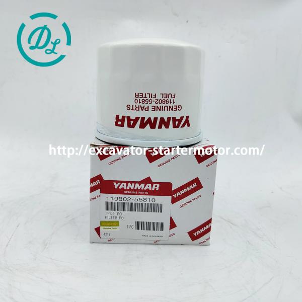 EexcavaStart Yanmar 4TNV88 Fuel Filter OEM 119802-55810 119802-55801