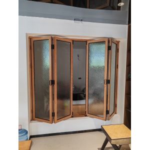 folding window aluminum balcony vertucal